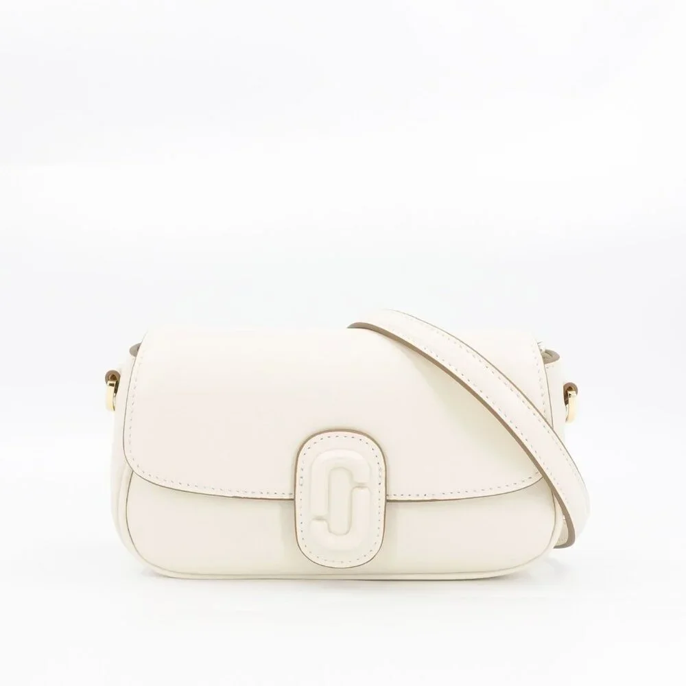Marc Jacobs The Clover Shoulder Bag Cloud White